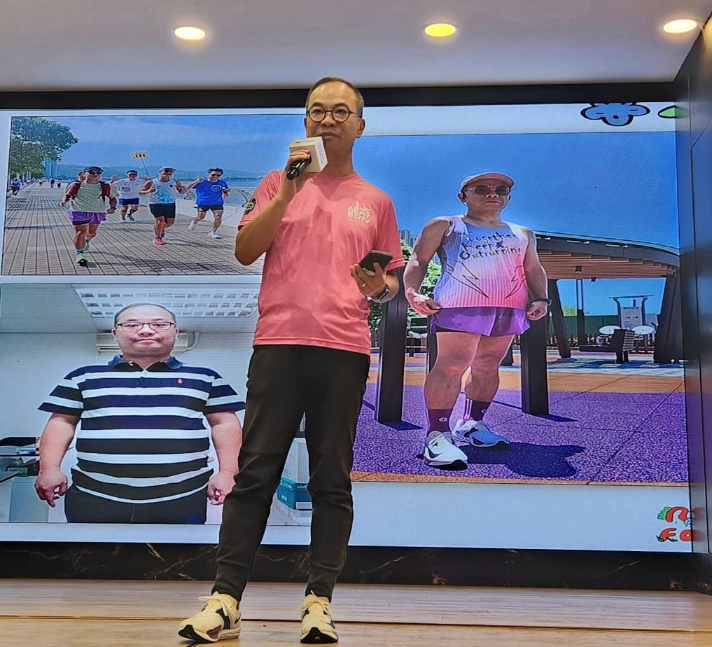 肥叔叔Ernest前後對比 — 由90kg到全馬42K